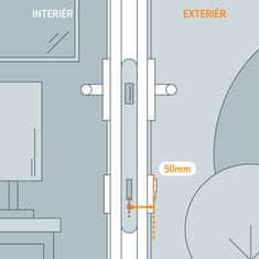 Netatmo set za prilagođavanje duljine Doorlock pametne brave (50 mm)