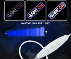 Forever Game On NEON LED svjetlo, USB-A, plava, crvena, bijela