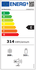 LG GMB860PYDE američki hladnjak