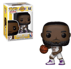 Funko POP NBA LA Lakers figurica, Lebron James (White Uniform) #52