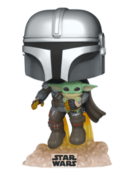  Funko POP Star Trek Mandalorian figurica, Mando s Jet Packom #402