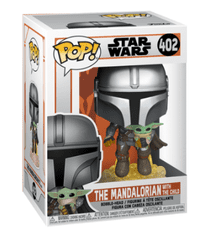 Funko POP Star Wars Mandalorian figurica, Mando s Jet Packom #402