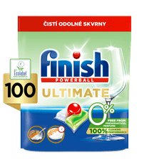 Finish Ultimate 0% tablete za perilicu posuđa, 100/1