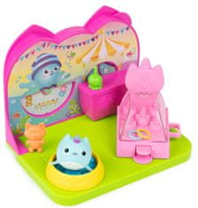 Spin Master Gabby's Dollhouse set, karnevalska soba Kitty Narwal