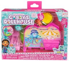 Spin Master Gabby's Dollhouse set, karnevalska soba Kitty Narwal