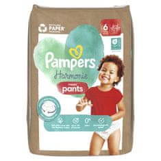 Pampers Pants Harmonie hlače pelene, Veličina 6, 15 kg+, 19 komada