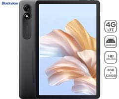 Blackview TAB 90 tablet računalo, 27,74 cm (10,92), 4G LTE, 8GB, 128GB, Android, WIFI 5, maska, siva (Ink Gray)