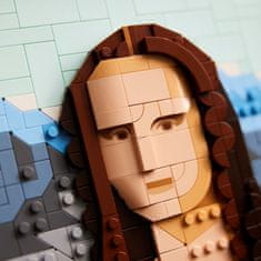 LEGO Art Mona Lisa, komplet za slaganje slike za odrasle (31213)