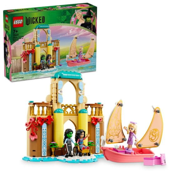 LEGO Wicked Glinda, Elphaba i Nessarose na sveučilištu Shiz, komplet za slaganje (75681)