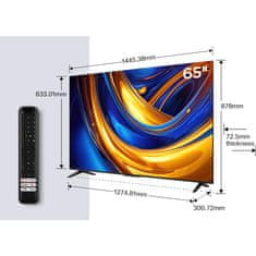 TCL 65P69B 4K UHD TV, Google TV