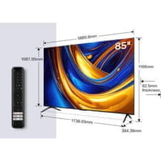 TCL 85P69B 4K UHD TV, Google TV