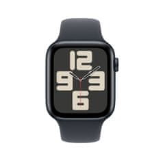 Apple Watch SE2 v3 pametna ura, 40mm, sivo aluminijasto ohišje s sivim paščkom - M/L (mxe93qh/a)