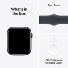 Apple Watch SE2 pametni sat, 40mm, sivo aluminijsko kućište sa sivim remenom S/M (mxe73qh/a)