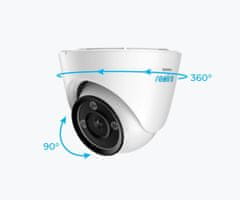 Reolink P344 IP kamera, PoE, UHD+, IP67, LED reflektor