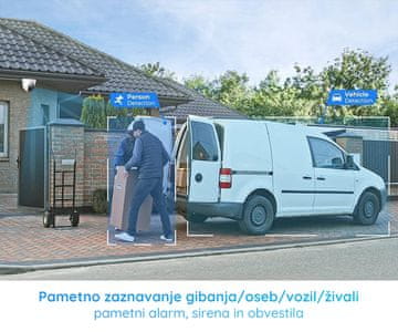  Reolink P344 IP kamera, dvosmerna komunikacija