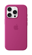 Apple iPhone 16 Pro Silicone Case ovitek, z MagSafe, Fuchsia (Seasonal)