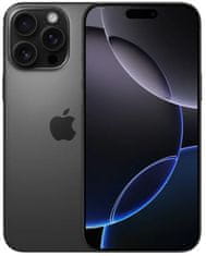 Apple iPhone 16 Pro Max pametni telefon, 512 GB, Black Titanium (myx03sx/a)