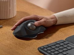 Logitech MX Ergo S Advanced Wireless Trackball miš, grafit