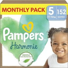 Pampers pelene Harmony, veličina 5, 152 komada, 11kg-16kg