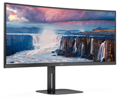 AOC CU34V5C zakrivljeni monitor, 34, UWQHD, VA, 1500R, 100Hz (CU34V5C/BK)