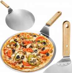 Verkgroup lopatica za pizzu, Inox, promjer 25,5 cm