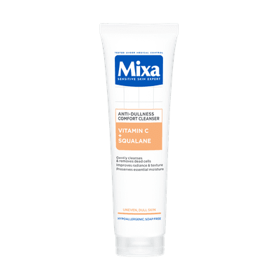  Mixa Anti-Dullness čistilni gel, z vitaminom C in skvalanom, 150 ml  