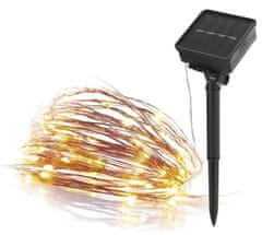 EMOS LED nano lanac sa solarnim kolektorom, 12 m