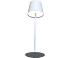 Platinet PTL44W bežična LED stolna svjetiljka, USB-C, 37x12 cm, bijela