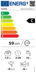 Heinner HWM-H7014IVSMC+++ perilica rublja, 7 kg
