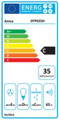 Amica OTP6233I ugradbena napa na izvlačenje
