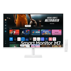 Samsung Smart Monitor M7 S32DM703UU, 81 cm (32), VA, 4K UHD, WiFi, bel (LS32DM703UUXDU)