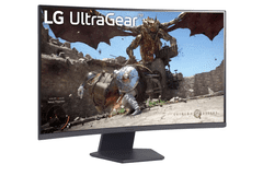 LG 32GS60QC monitor, zakrivljen, 2K, 180 Hz, VA