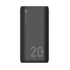 Silicon Power QS15 prijenosna baterija (Powerbank), 20000 mAh, QC3.0, PD, crna