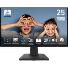 MSI PRO MP252 monitor, 62,2cm (24,5), FHD, IPS, 100Hz, 1ms