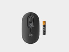 Logitech Pop miš, z Emoji, Bluetooth, grafitna (910-007412)