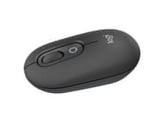 Logitech Pop miš, z Emoji, Bluetooth, grafitna (910-007412)