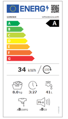 Gorenje WPNA84A2ALWIFI perilica rublja