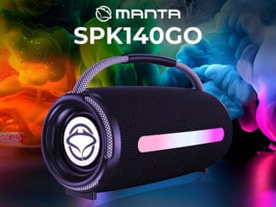 MANTA SPK140GO –  savršen prijenosni zvučnik!