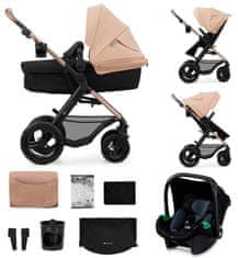 Kinderkraft Kolica MOOV 2 AIR 3IN1 2024 Sand Beige