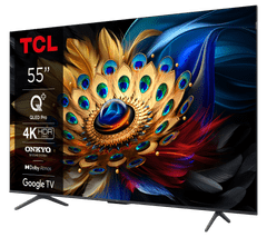 TCL 55C655 4K UHD QLED televizor, Google TV