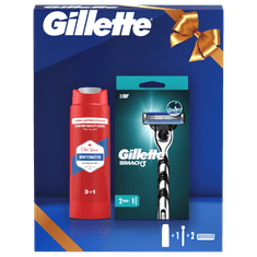 Gillette poklon set, Mach3 brijač + Old Spice Whitewater