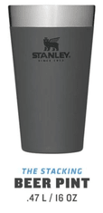 Stanley Adventure Beer Pint čaša, 0,47 l, tamno siva