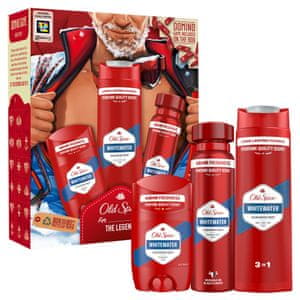 Old Spice Whitewater set, dezodorant v stiku, gel za prhanje, igra