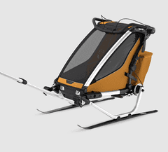 Thule Chariot Sport 2 Single prikolica za bicikl, prirodno zlato