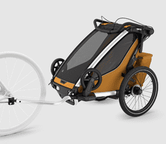 Thule Chariot Sport 2 Single prikolica za bicikl, prirodno zlato