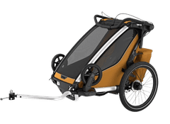 Thule Chariot Sport 2 Single prikolica za bicikl, prirodno zlato