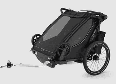 Thule Chariot Sport 2 Double prikolica za bicikl, crna