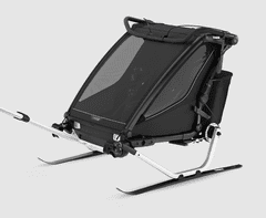 Thule Chariot Sport 2 Double prikolica za bicikl, crna