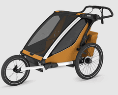 Thule Chariot Sport 2 Double prikolica za bicikle, prirodno zlato