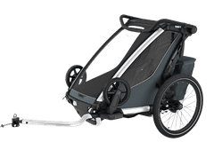 Thule Chariot Cross 2 Single prikolica za bicikl, Dark Slate